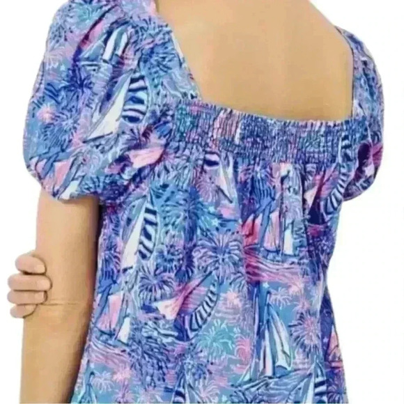 NWT Lilly Pulitzer Keating Top Size 0 - Picture 2 of 5
